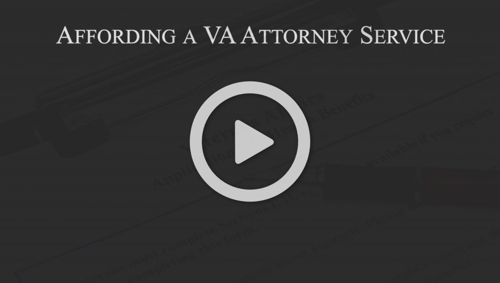 Affording an Attorney Service VA Disability Group Attorney Casey Walker